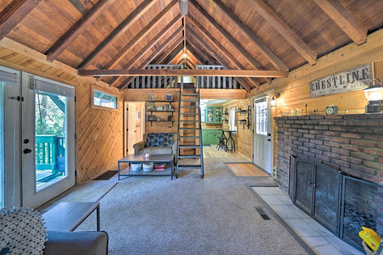Crestline Cabin About 1 Mi To Lake, Town, Trails! Villa Exterior foto