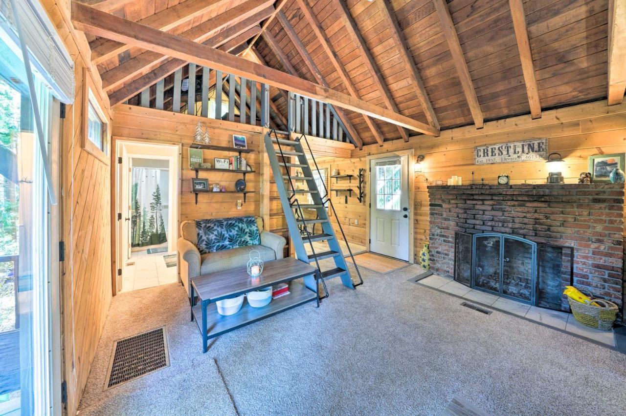 Crestline Cabin About 1 Mi To Lake, Town, Trails! Villa Exterior foto